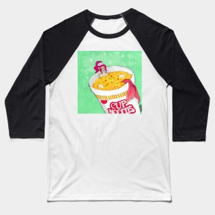 noodle mermaid Baseball T-Shirt